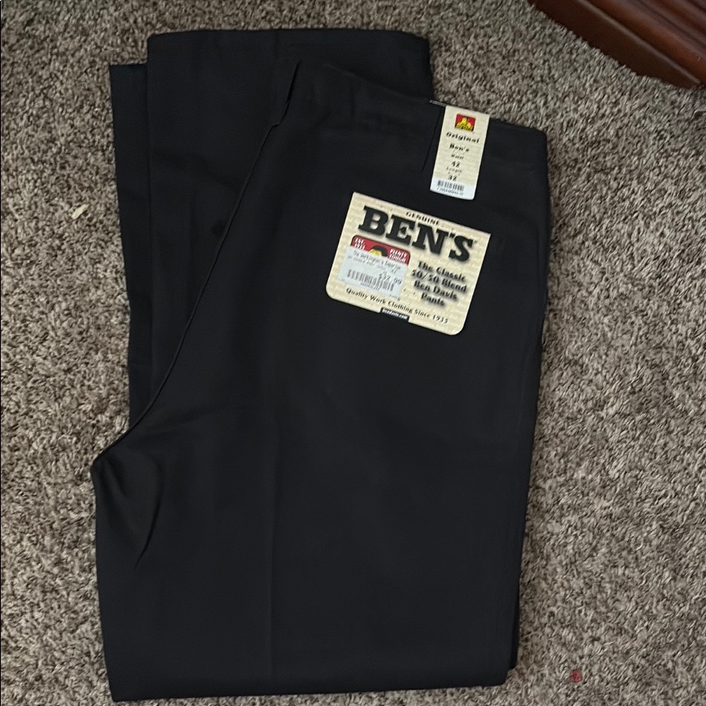 Ben's Black Work Pants